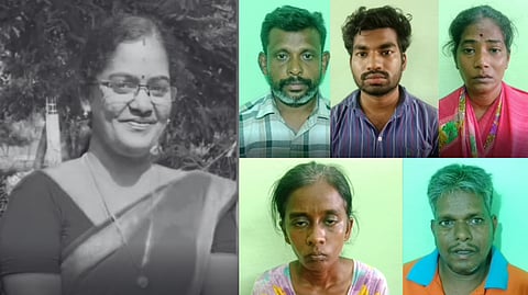 trichy female teacher murder 
