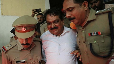 Former state DGP Tomin J Thachankary was sent to Thiruvanantram