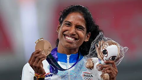 Vidhya Ramraj won bronze in Asia Games 2026