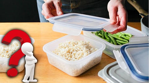 Leftover rice safety