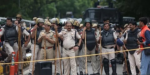 Delhi October 10 Protest