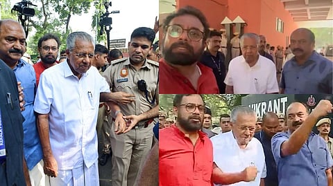 Pinarayi Vijayan detained in Delhi