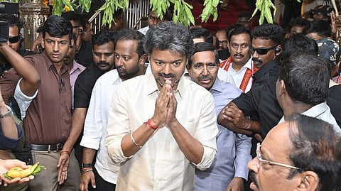 Vijay’s Andhra Visit: Huge Crowds Gather at Kanaka Durga Temple