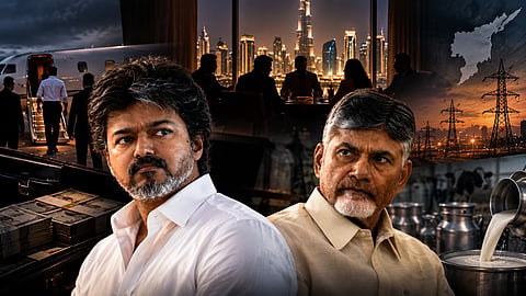 Vijay’s Andhra Pradesh Visit Controversy: Appavoo Alleges Rs 1,000 Crore Dubai Deal, Hutsun Meeting, and Power Deal Scams