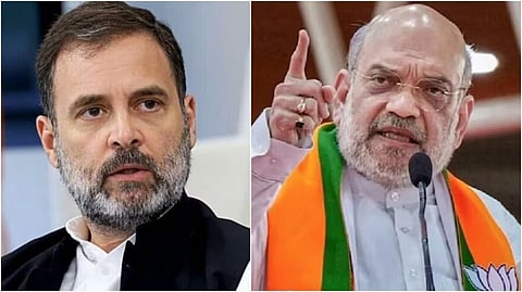 Amit Shah vs Rahul Gandhi