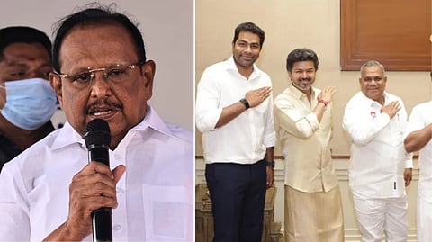 3 ரெட்டி சகோதரர்களை நம்பித்தான் ஆட்சியா? "ஸ்லீப்பர் செல் ஆட்சி" -  தவெகவை கடுமையாக சாடிய முன்னாள் அமைச்சர் ரகுபதி
