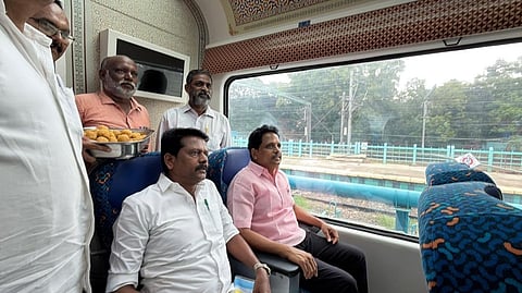 Madurai Guruvayur Vistadome coach