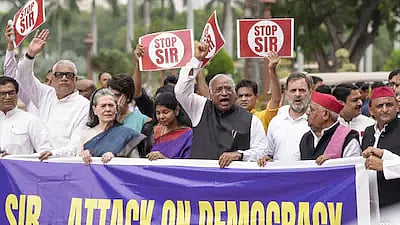 India Bloc Opposition Protest