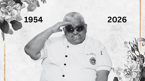 Chef Damu dies at 72