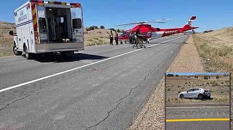 I-15 highway accident