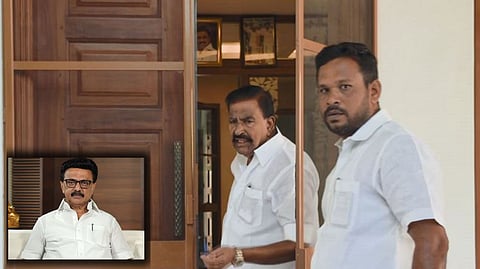 KN Nehru house raid