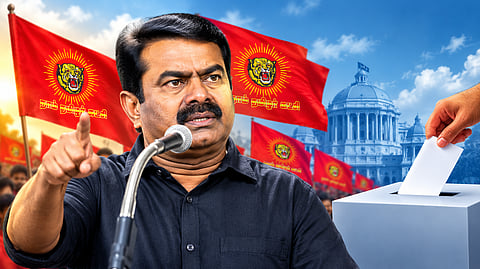 இடைத்தேர்தலில் களமிறக்கும் சீமான்! “நான் பொதுவேட்பாளர்…” - யாருடன் கூட்டணி?