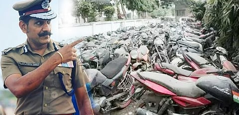 பறிமுதல் செய்யப்பட்ட வாகனங்களை அகற்றுங்கள்... டி.ஜி.பி. சைலேந்திரபாபு உத்தரவு...