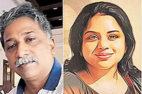 கூர்மையான ஆயுதத்தால் மனைவி, மகனை கொலை செய்து தானும் தூக்கிட்டு தற்கொலை செய்துக்கொண்ட  கணவன்!! கடன் சுமையால் நேர்ந்த சோகம்...