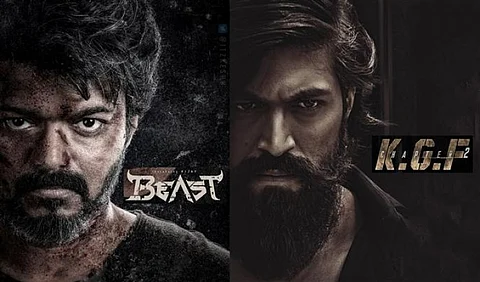 "KGF vs Beast அல்ல".. "KGF & Beast".. அவரு எவ்வளவு பெரிய ஆளு - புகழ்ந்து தள்ளிய யாஷ்!!