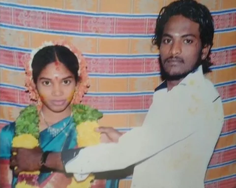 குடும்பத் தகராறில் மனைவியின் கழுத்தை துப்பட்டாவால் இறுக்கி கொன்ற கணவன்..!