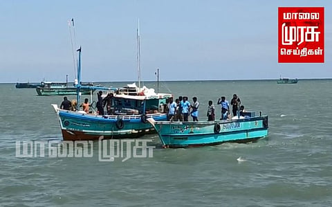 இலங்கை மீனவர்கள் 5 பேர் கைது!