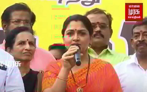 ஆளுநர் பேசக்கூடாது என்றால் ஏன் மசோதாவை அனுப்பனும் ? கேள்விகள் எழுப்பிய குஷ்பு