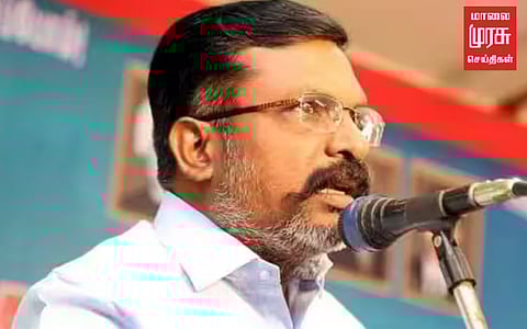 இந்து என்பதற்காக ஒருவர் இந்தியாவை ஆளக்கூடாது - திருமாவளவன்