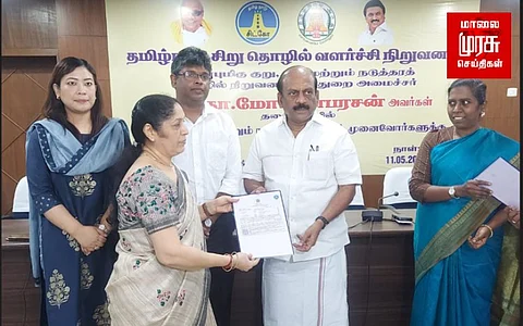 கருணாநிதி ஆட்சியில் தான் சிட்கோ தொழிற்பேட்டைகள் உருவாக்கப்பட்டது - அமைச்சர் தா.மோ.அன்பரசன்!