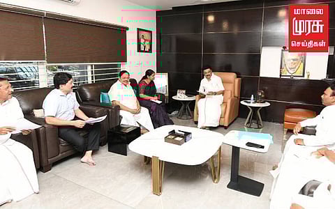 கலைஞர் நூற்றாண்டு விழா: சிறப்பு குழுவுடன் முதலமைச்சர் ஆலோசனை!