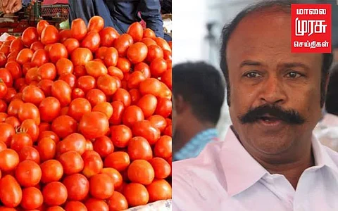 தக்காளி விலை உயர்வு...அமைச்சர் பெரியகருப்பன் நாளை ஆலோசனை...!