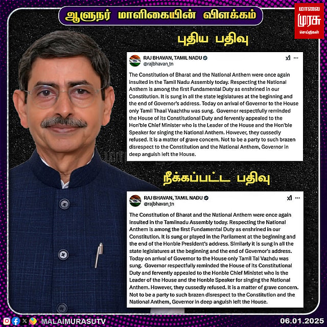 Tamil Nadu Governor R.N. Ravi walks out of Assembly without reading ...