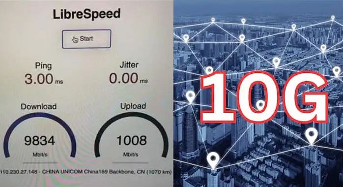 china launching test in 10g internet speed news in tamil