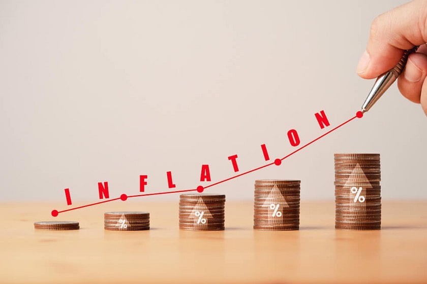 Why might India's food inflation be low?