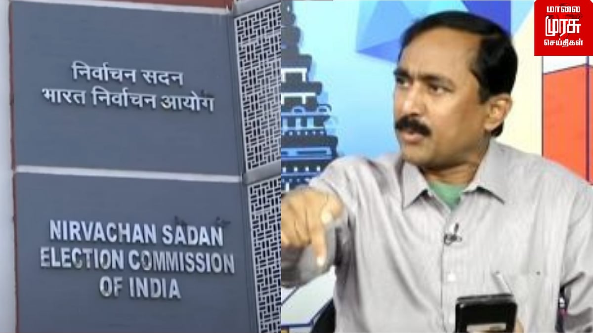 Ponraj angry speech about election commission malaimurasu depate show