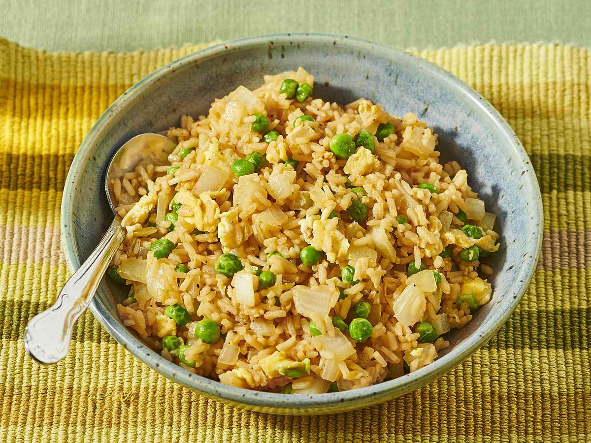 how to make tasty Egg fried rice recipe