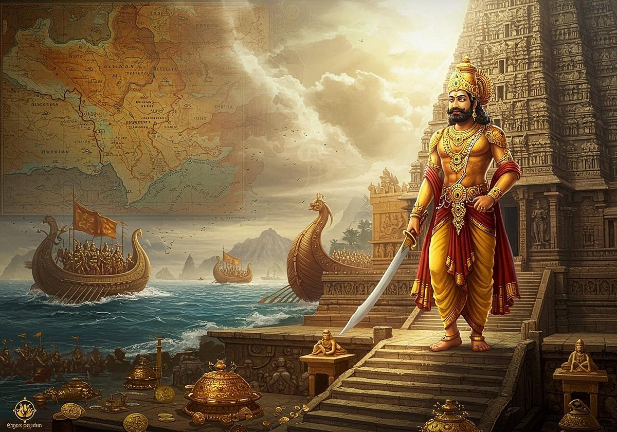history of king raja raja cholan in tamil