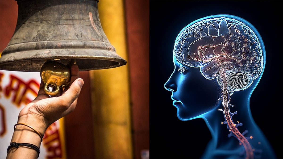 The sound of temple bells.. What is the connection between that sound ...