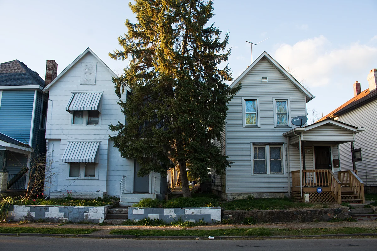 Pictured above are the first two houses that the Church For All People developed as part of its community development and affordable housing initiatives. “We want middle-class folks living next to and low-income folks, living in a very diverse community,” Mike Premo, Church For All People external engagement director said.