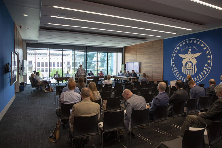 Meetings for the Board of Zoning Adjustments (BZA) don’t tend to fill rooms, even though it’s one of the only ways to hear resident testimony or learn who the board members are. Usually, the audience is about the size of the one pictured above from a BZA meeting on April 24.
