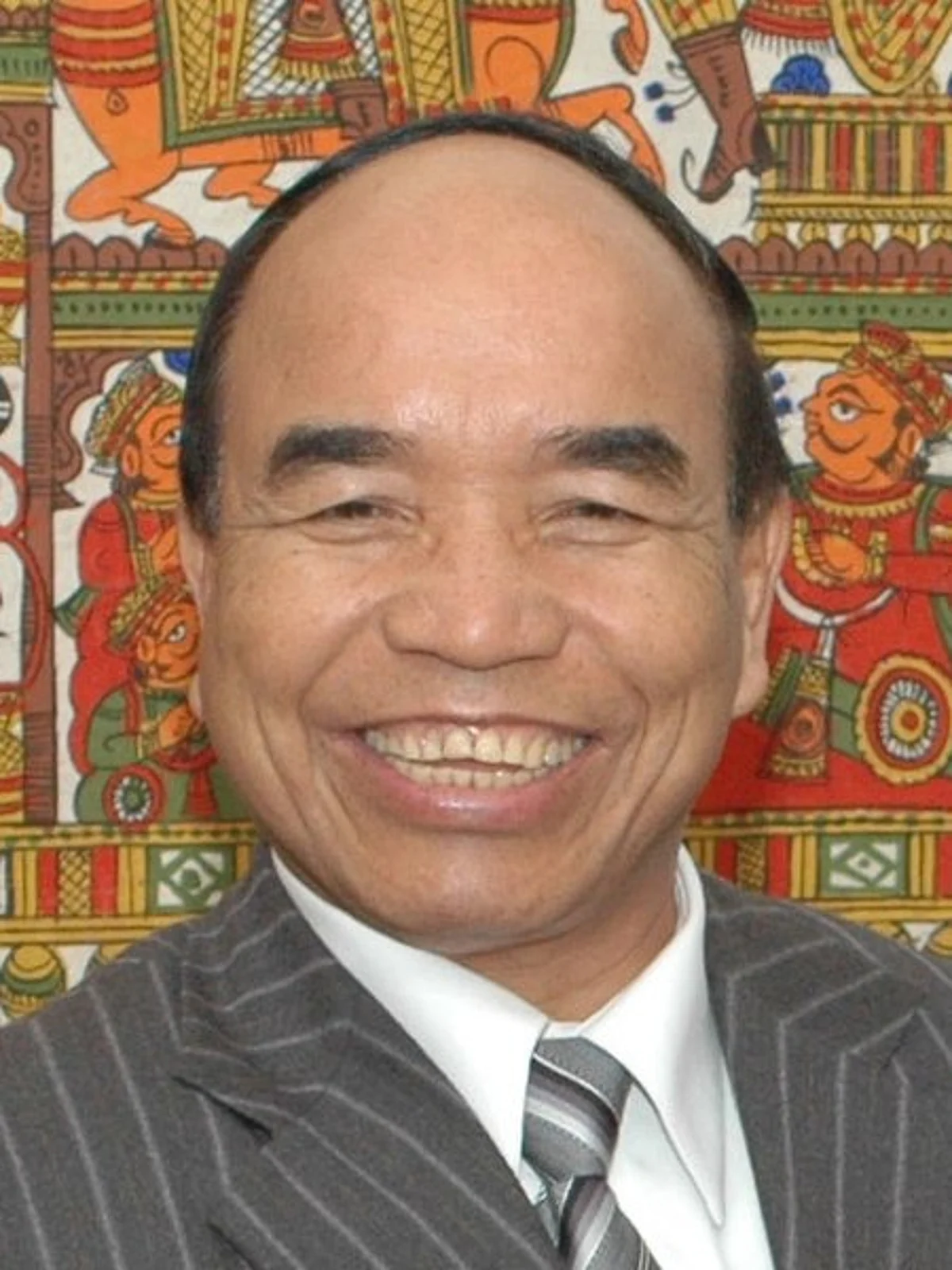 Chief minister of Mizoram: Zoramthanga
(Image source: Wikimedia Commons)
