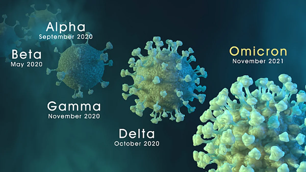 Genetic mutations lead to the different variants that we have been accustomed to hearing about in the news recently, such as delta and omicron (Unsplash)