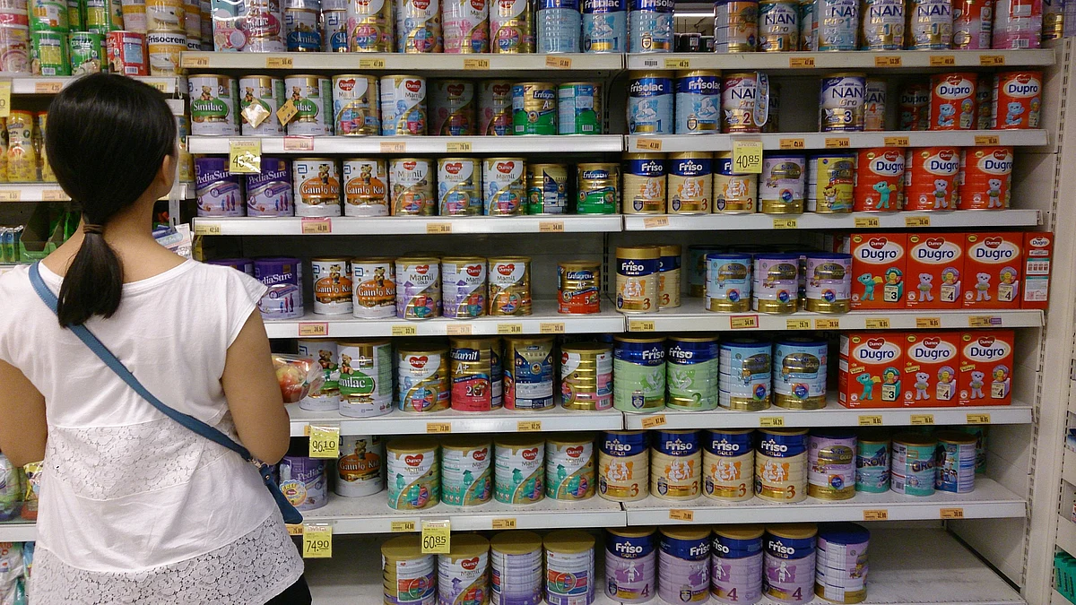 Formulas for toddlers are a burgeoning business in the United States: Sales of the drinks more than doubled in recent years as companies convinced parents that their little ones needed the liquid boost. (Wikimedia commons)