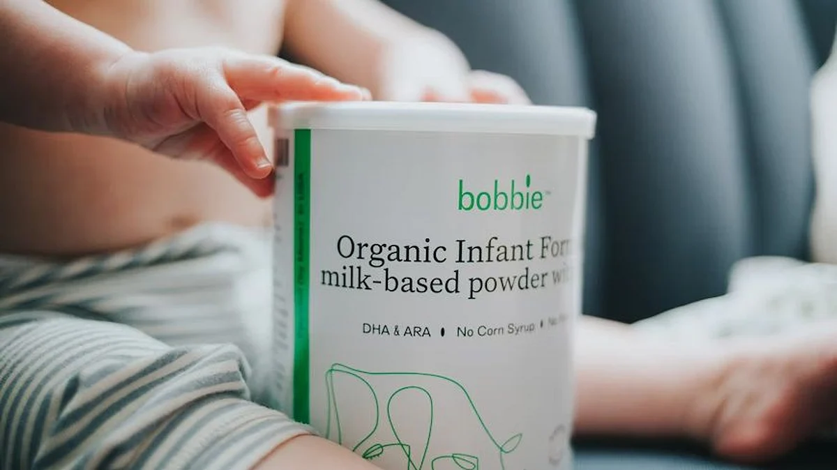 The majority of US infants are partially or entirely reliant on infant formula for nutrition, with only one in four infants exclusively breastfed for the first six months of life (Unsplash)