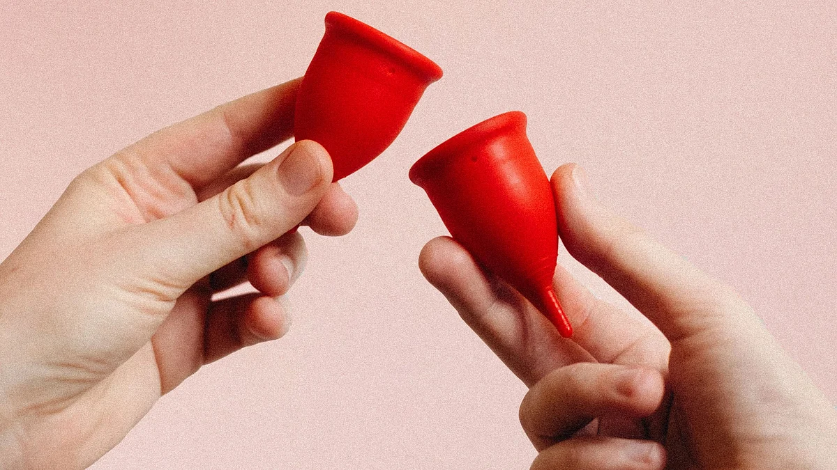 Almost all DIY mask videos show people applying blood directly from a menstrual cup and leaving it on for a few minutes before washing off the remnants.