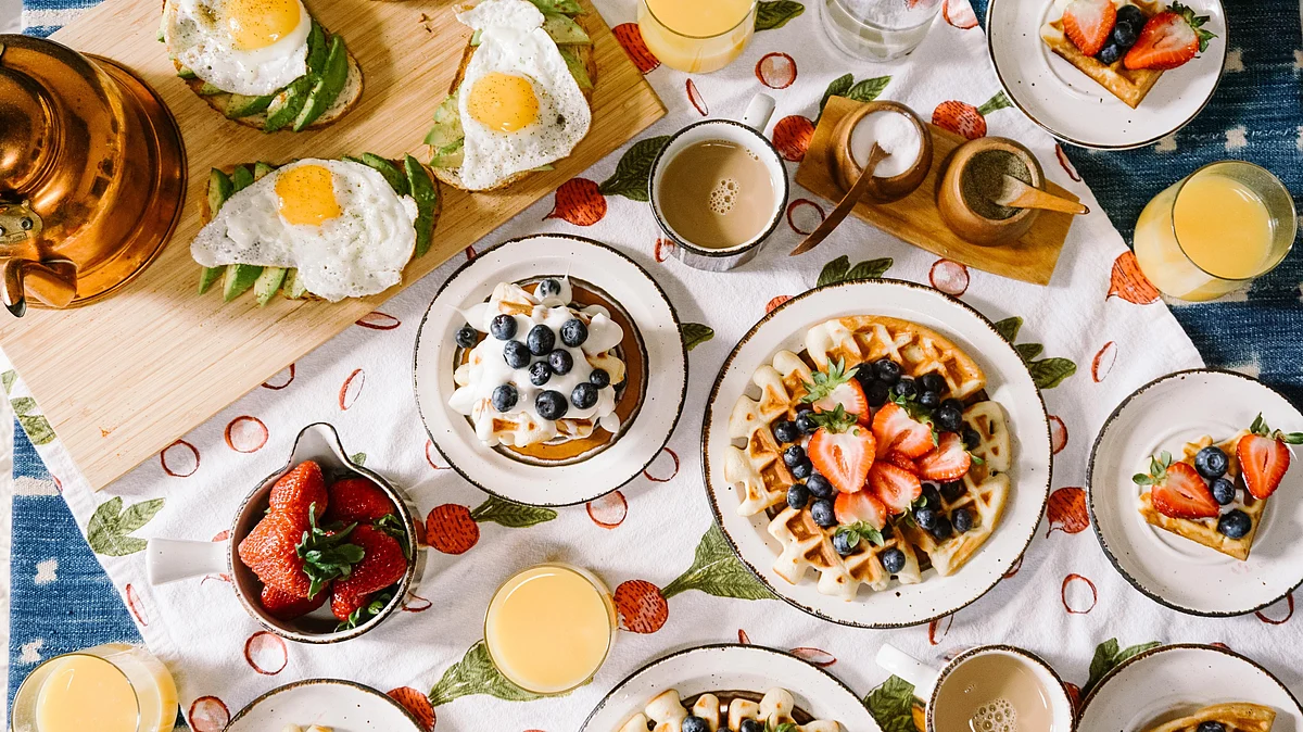 India in the 19th century, got the concept of breakfast by The East India Company.(Image : Unslpash)