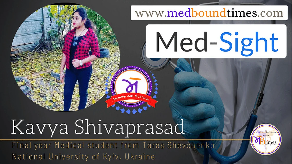 Kavya Shivaprasad, Final Year MBBS Student