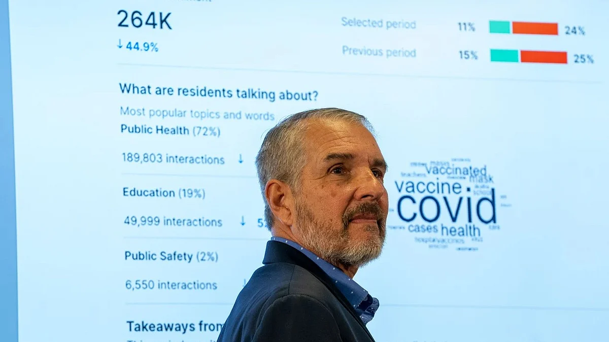 Phil Maytubby, deputy CEO of the Oklahoma City County Health Department, acknowledges that the misinformation and distrust surrounding covid-19 vaccines now threatens to undermine other public health priorities, including common childhood vaccines.