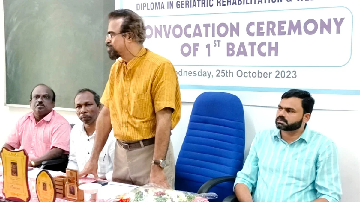 ശാസ്ത്രീയ വാർദ്ധക്യ പരിചരണം കാലഘട്ടത്തിന്‍റെ ആവശ്യം: എംജി വി സി