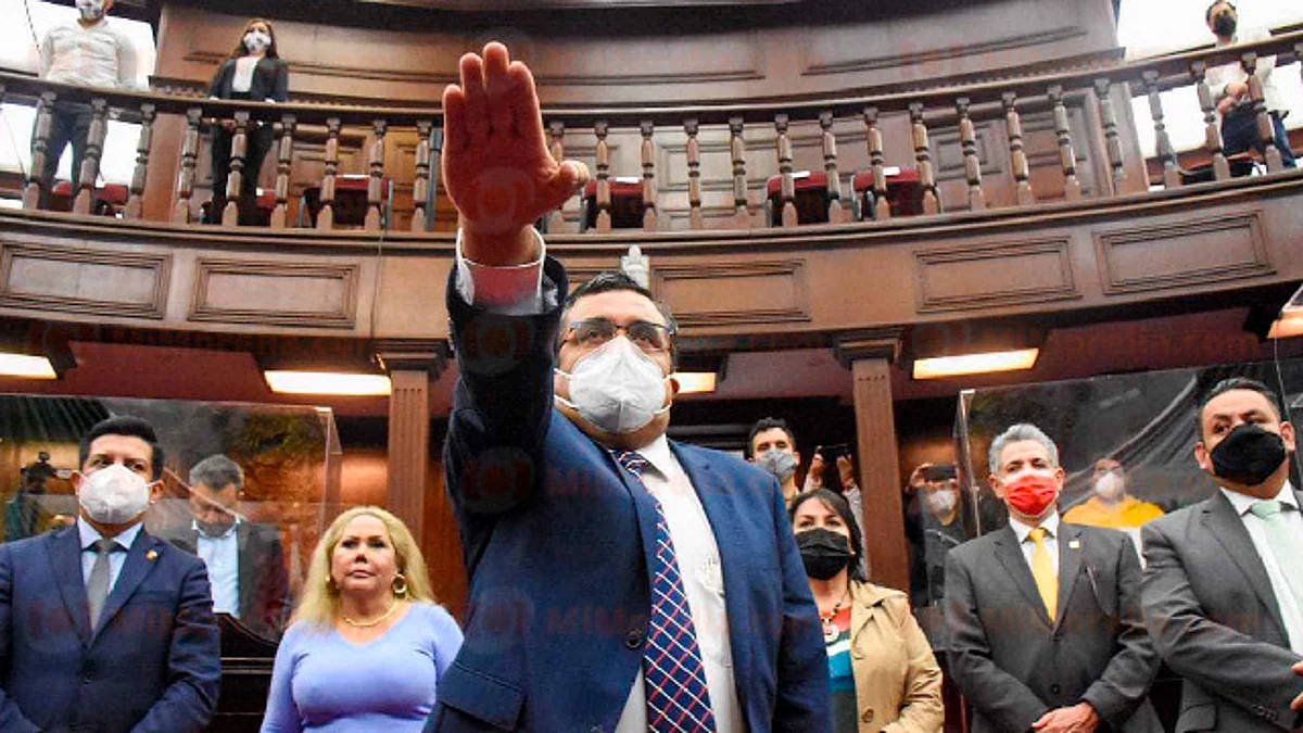 Protesta Víctor Sánchez Rodríguez, como integrante del Consejo del Poder Judicial
