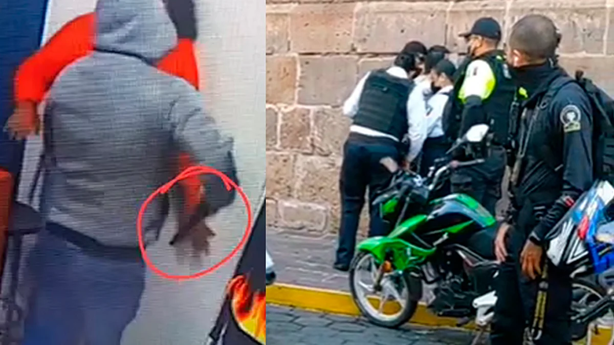 Arrestan a buscado ladrón mientras paseaba por Las Rosas, en Morelia