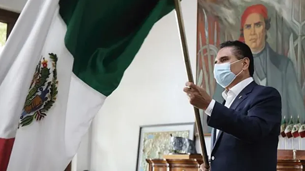 En 2020 el gobernador también dio el Grito de Independencia de manera virtual