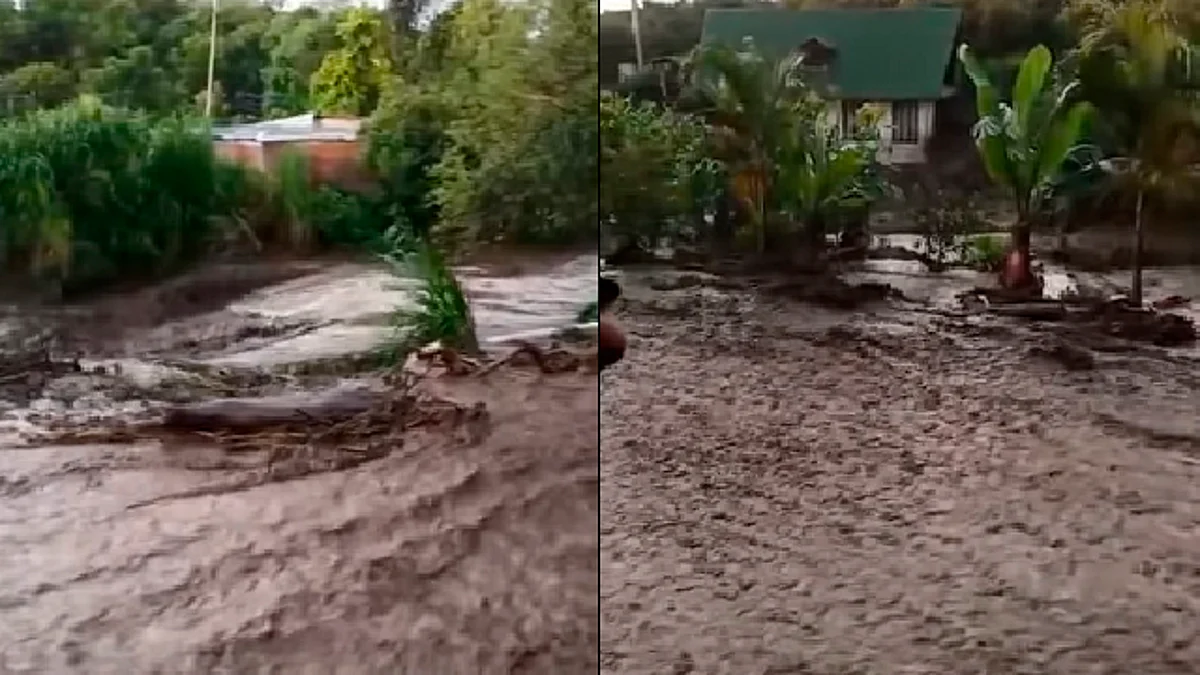Peribán con inundaciones por lluvias en las últimas horas: PC Estatal