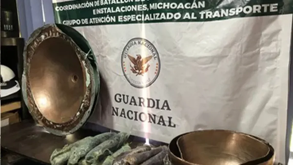 En Morelia, hallan droga oculta en lavamanos que serían enviados a EU