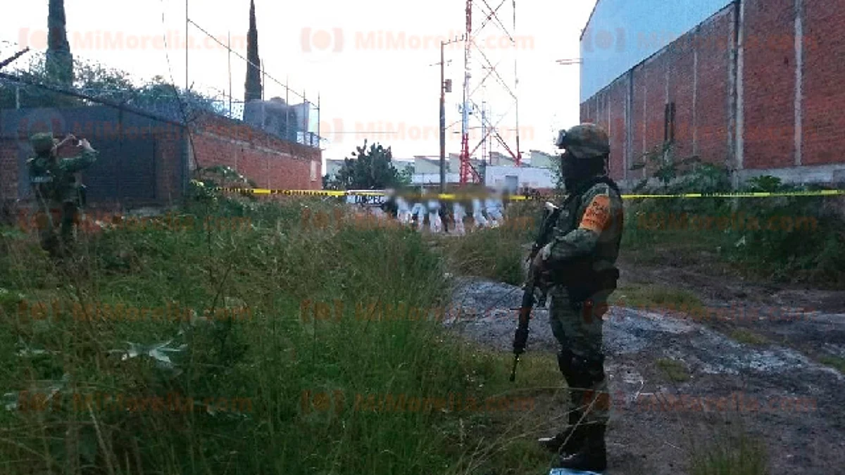 Localizan a 5 hombres ejecutados en Ciudad Industrial, Morelia